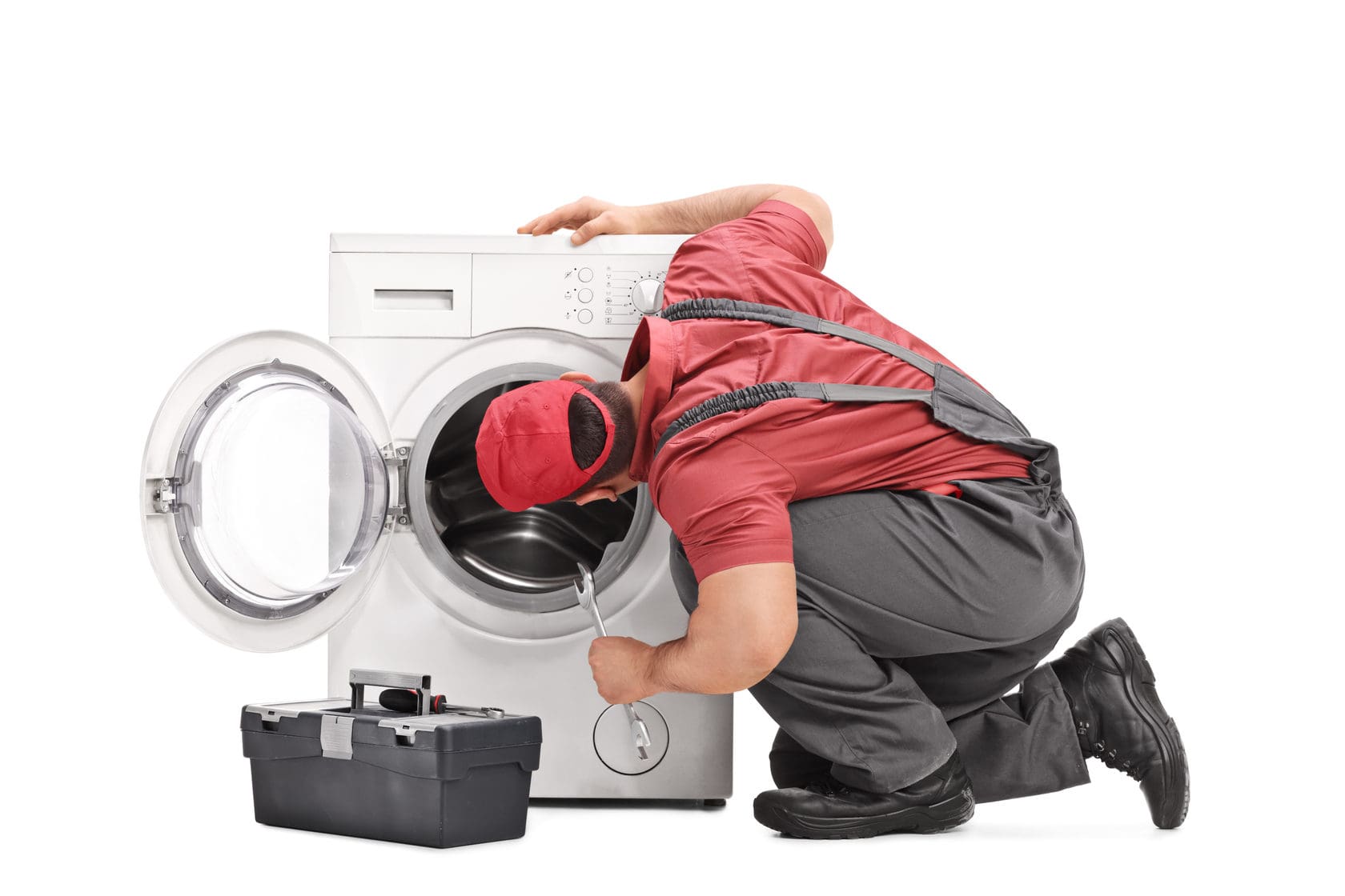 Fotografía de técnico reparando horno marca Corberó
